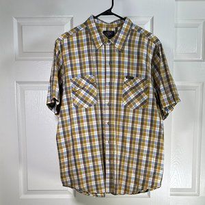 Vans Off The Wall Button Down Shirt - Large